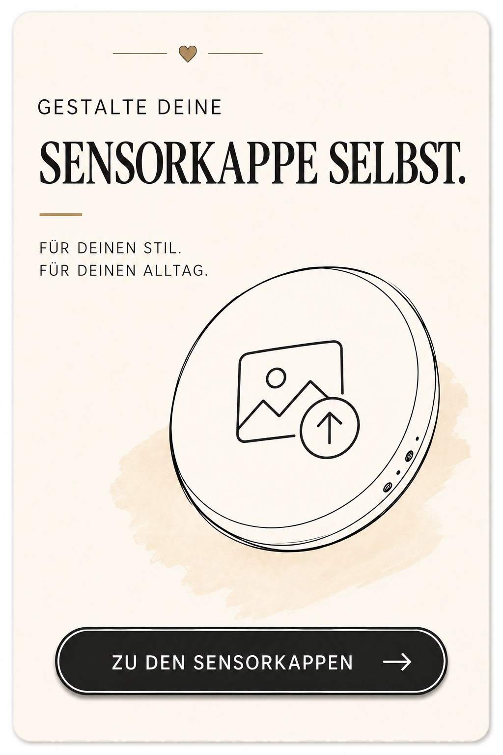 Sensorkappe Selbst gestalten