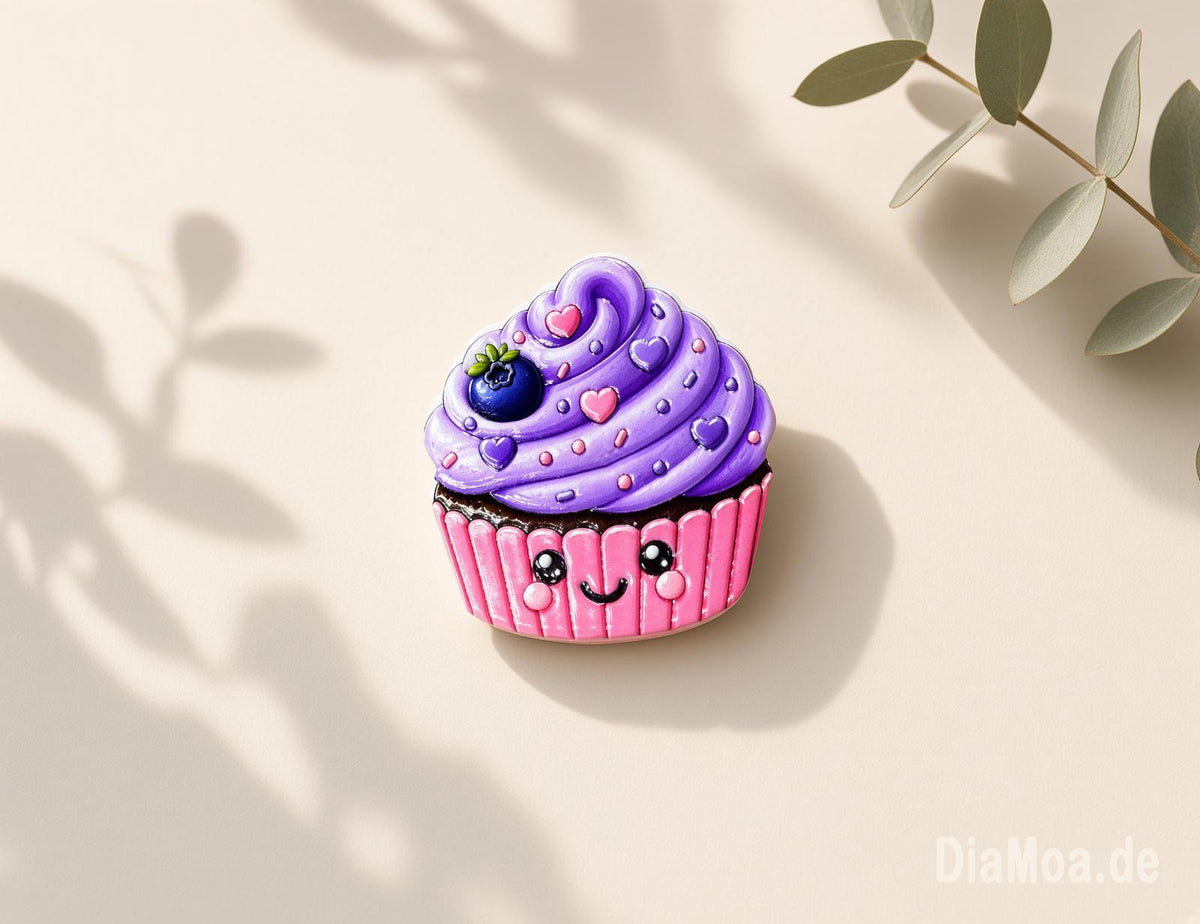 Cupcake Blaubeere