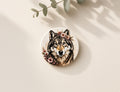 Blumen Wolf