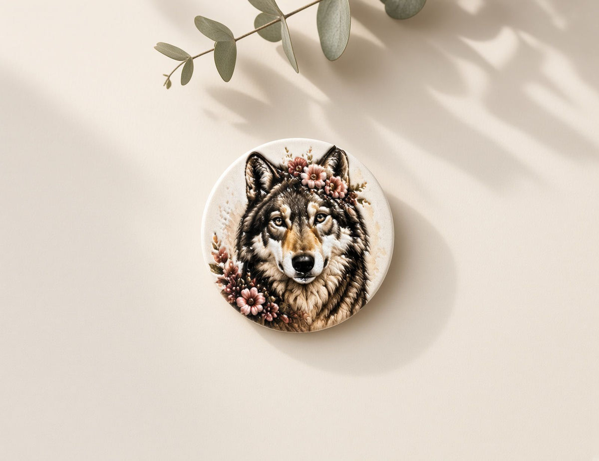 Blumen Wolf