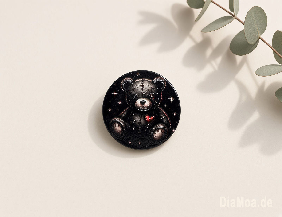 Dark Teddy Black