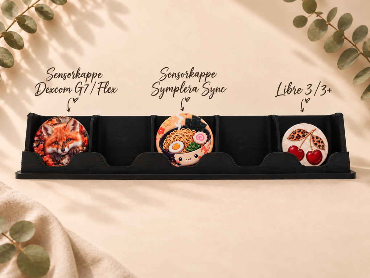 5 Fach Sensorkappen Display