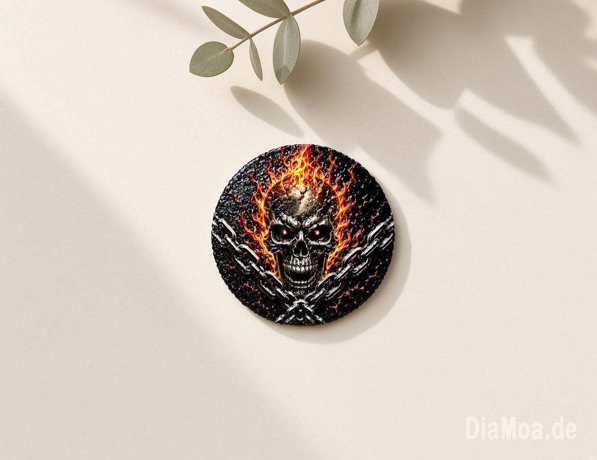 Fire Chain Skull