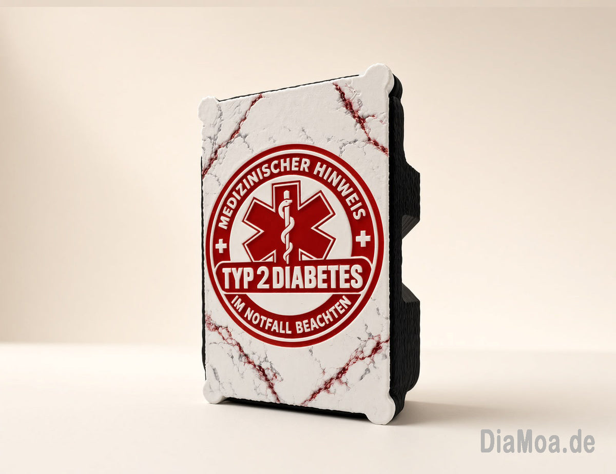 Cover Typ 2 Diabetes Marmor für T-Slim x2